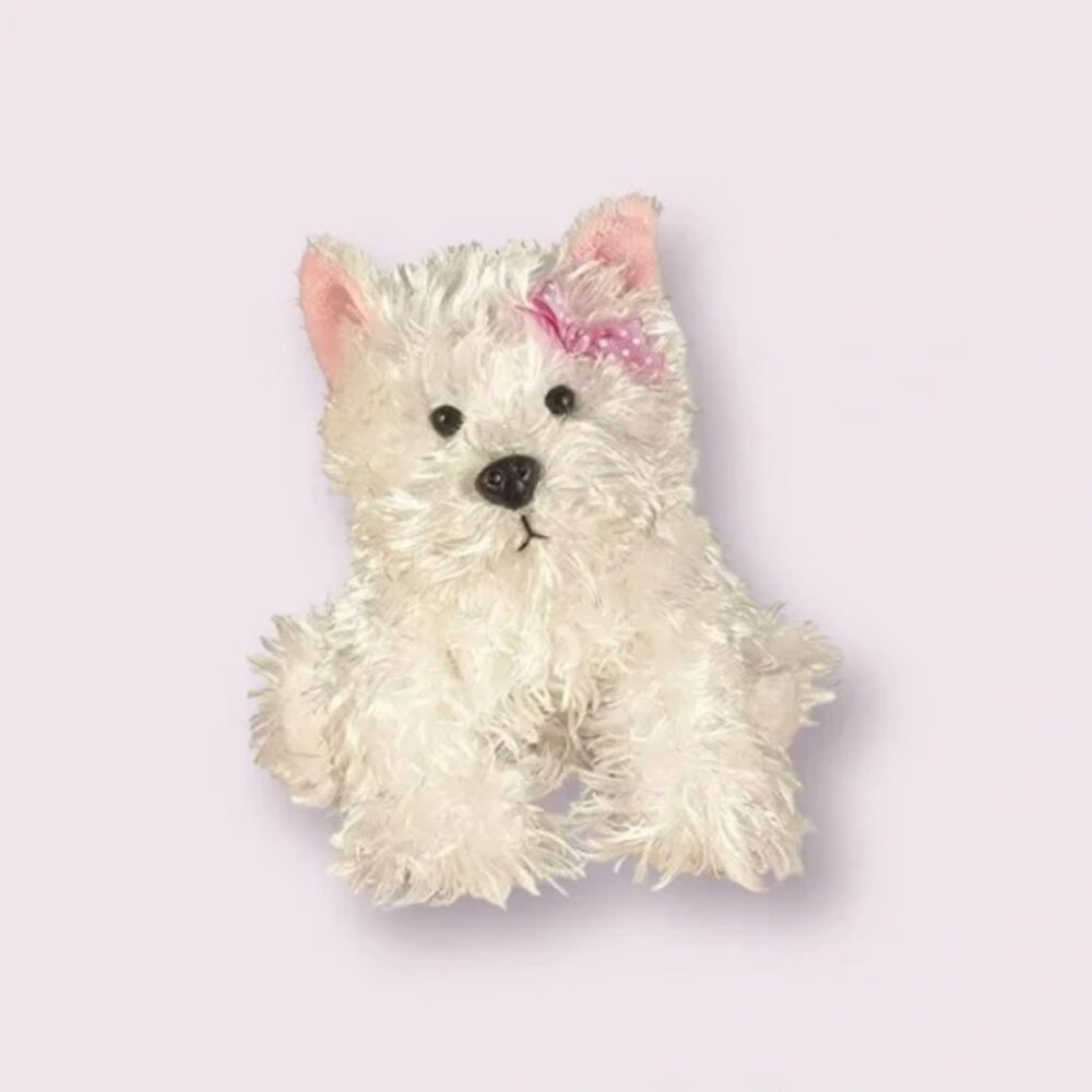 Webkinz White Terrier Plush
